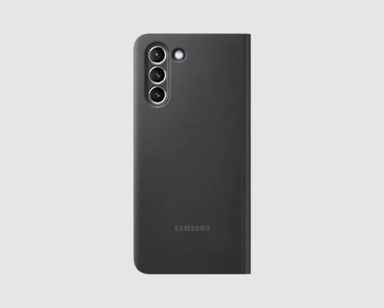 COVER SMART CLEAR VIEW SAMSUNG S21 EF-ZG991CBEGEE BLACK thumbnail 2