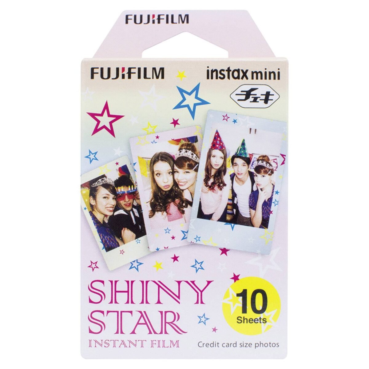 FILM INSTANT FUJIFILM INSTAX MINI SHINY STAR X 10 - Image 2