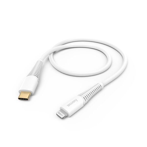 KABEL LIGHTNING TYPE-C HAMA 00183309 FAST CHARNING 1.5M WHITE