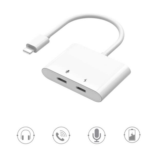 KONVERTUES LIGHTNING WIWU LT01 PLUS WHITE