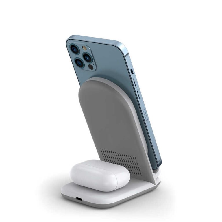 MBUSHES DHE MBAJTES WIRELESS WIWU PA2IN1 15W WHITE thumbnail 3