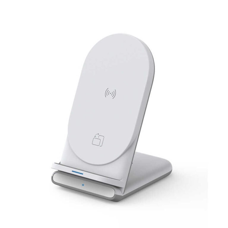 MBUSHES DHE MBAJTES WIRELESS WIWU PA2IN1 15W WHITE