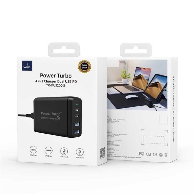 MBUSHES WIWU POWER TURBO 4 IN 1 TX-MU520C-S BLACK thumbnail 5