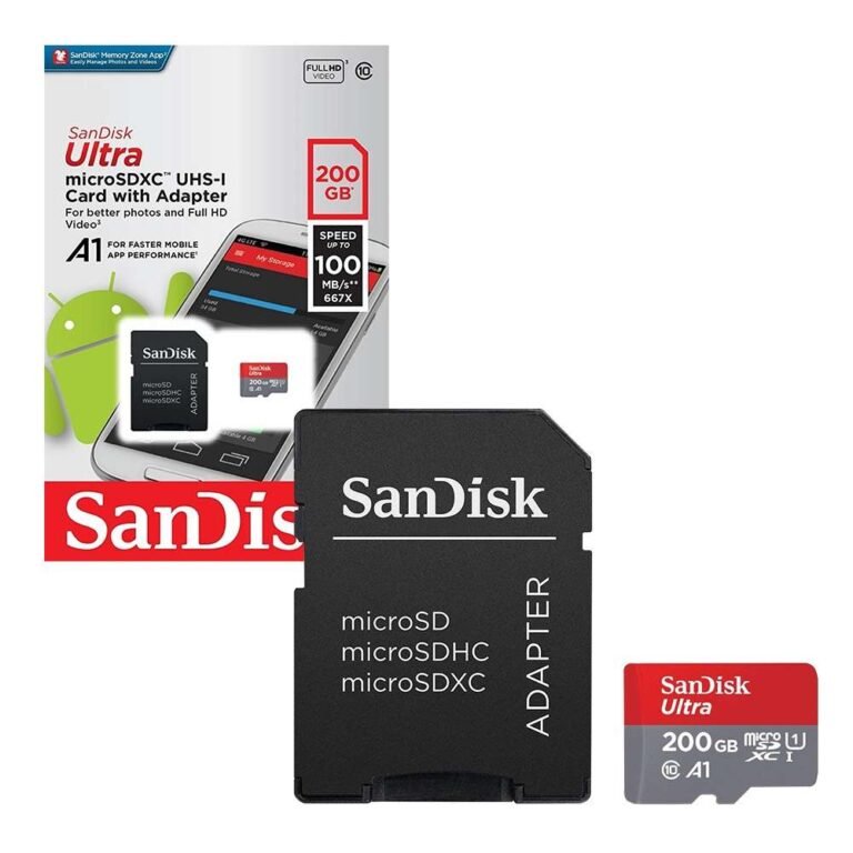 MICRO SDXC 200GB SANDISK ULTRA UHS-I CARD WITH ADAPTER thumbnail 2