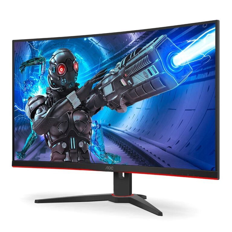 MONITOR GAMING AOC C32G2ZE/BK 31.5″ BLACK thumbnail 2