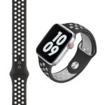 RRIP PER APPLE WATCH WIWU SILICONE 1-6/SE 38-40mm DUAL BLACK GRAY