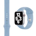 RRIP PER APPLE WATCH WIWU SILICONE 1-6/SE 38-40mm LILAC