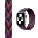 RRIP PER APPLE WATCH WIWU SOLO LOOP (M:130mm) 1-6/SE 38-40mm BLACK RED DARK BLUE