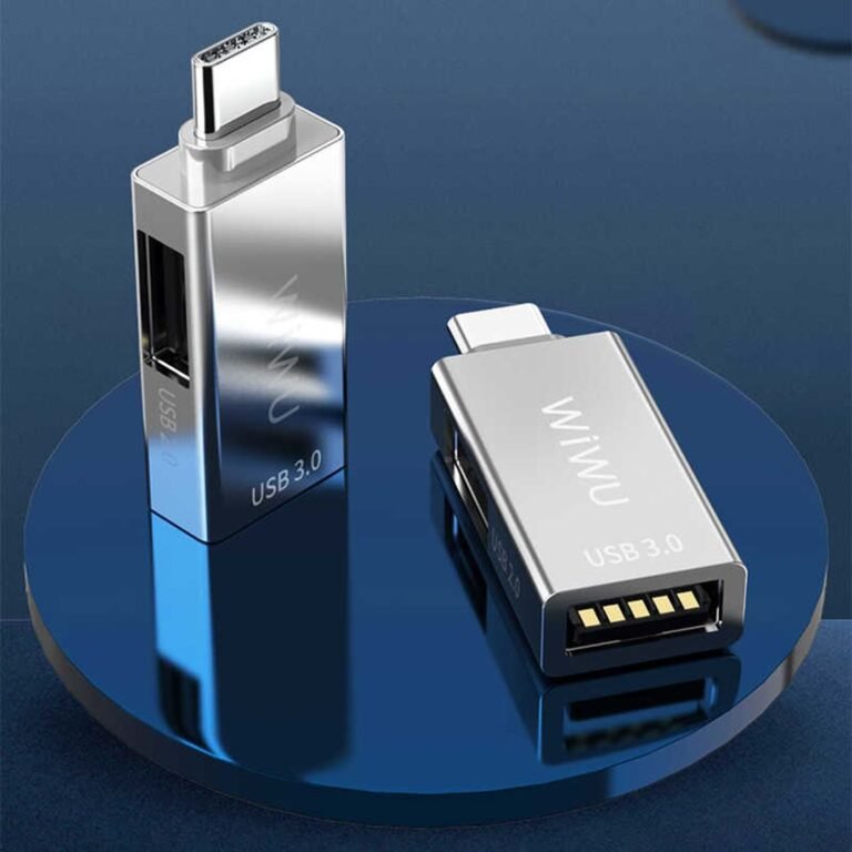 SHUMEZUES USB TYPE-C WIWU T02 SILVER thumbnail 5