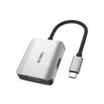 SHUMEZUES WIWU ALPHA 2 IN 1 A20VH USB-C HUB GREY