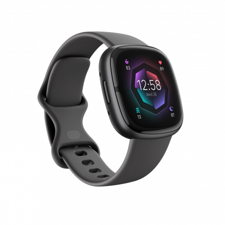 img_7281 SMARTWATCH FITBIT SENSE 2 FB521BKGB BLACK - Image 1