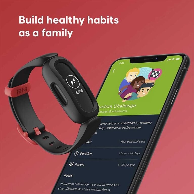 SMARTWATCH FITBIT ACE 3 FB419BKRD BLACK thumbnail 3