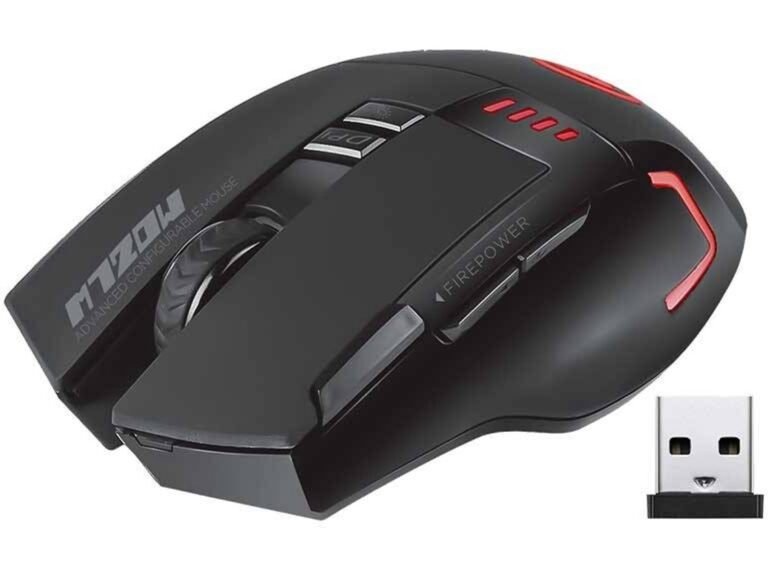 MOUSE GAMING WIRELESS MARVO M720W BLACK thumbnail 2