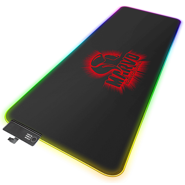 MOUSEPAD GAMING MARVO G45 RGB LIGHTNING