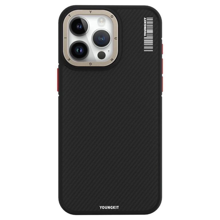 COVER PER IPHONE 15 PRO MAX YOUNGKIT KVLCX04 RED