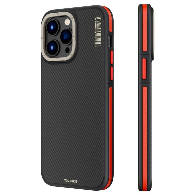 COVER PER IPHONE 15 PRO MAX YOUNGKIT KVLCX04 RED thumbnail 2