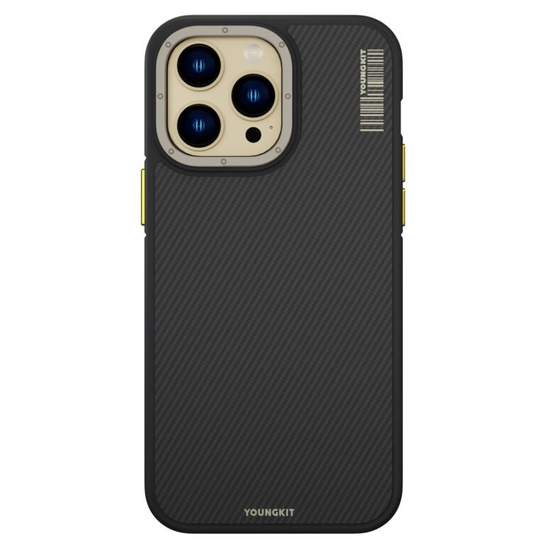 COVER PER IPHONE 15 PRO YOUNGKIT KVLCX03 YELLOW