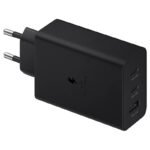 MBUSHES SAMSUNG POWER ADAPTER TRIO 65W PD EP-T6530NBE BLACK