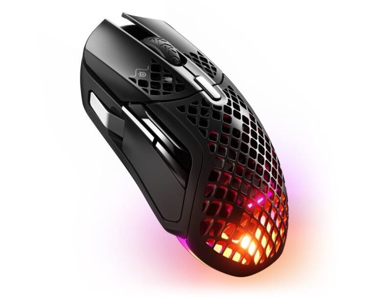 MOUSE GAMING STEELSERIES AEROX 5 WIRELESS BLACK thumbnail 2