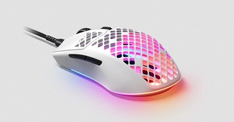 MOUSE GAMING STEELSERIES AEROX 3 SNOW WHITE thumbnail 2