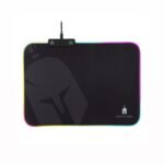 MOUSEPAD SPARTAN GEAR ARES RGB 350X250mm BLACK