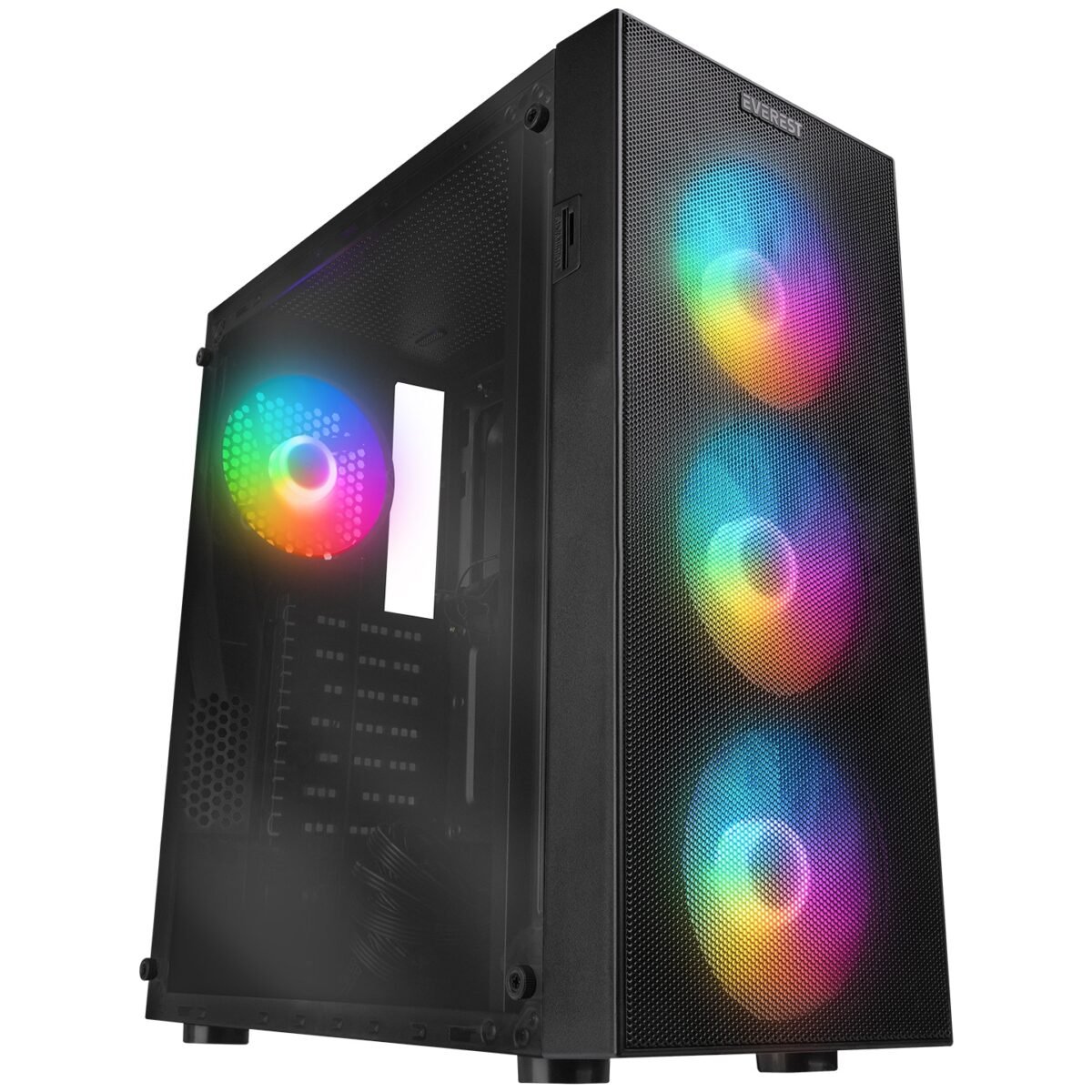 PC BLD INTEL CORE i5 13400F NVIDIA RTX 4060 8GB 16GB DDR4 3200Mhz 512 GB SSD M.2  KINGSTONE PS 500W EVEREST FACED V1 - Image 1