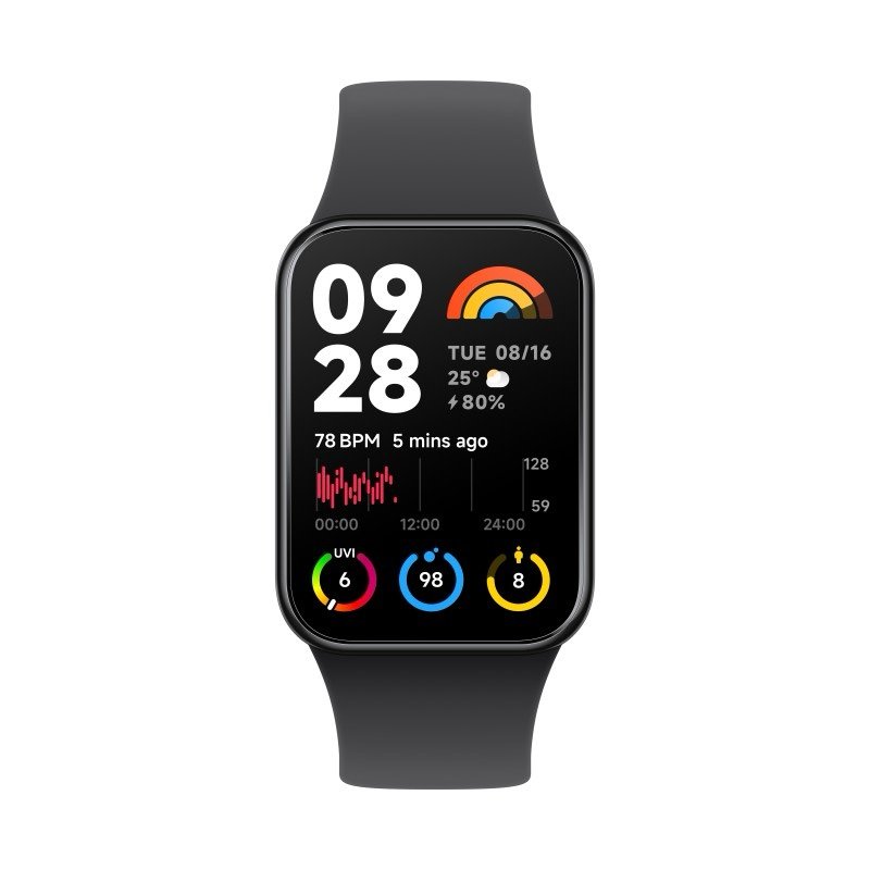 img_9499 SMART WATCH XIAOMI BAND 8 PRO BLACK - Image 1