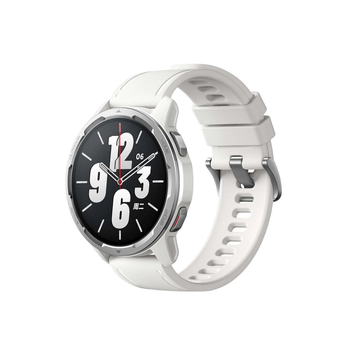 img_8019-2 SMARTWATCH XIAOMI WATCH S1 ACTIVE MOON WHITE - Image 1