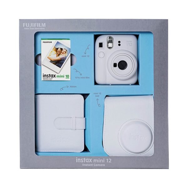 SET FOTOAPARAT FUJIFILM INSTAX MINI 12 WHITE