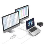 DOCKING STATION USB-C HAMA 00200106 GRAY - Image 5