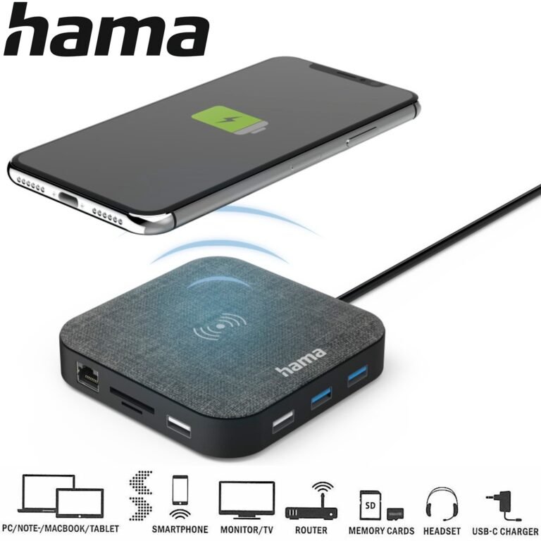 SHUMEZUES PORTESH USB-C WIRELESS HAMA 00200134 GRAY thumbnail 2
