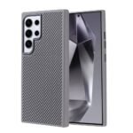 COVER PER SAMSUNG S24 ULTRA ZORE TROY CARBON FIBER SILVER