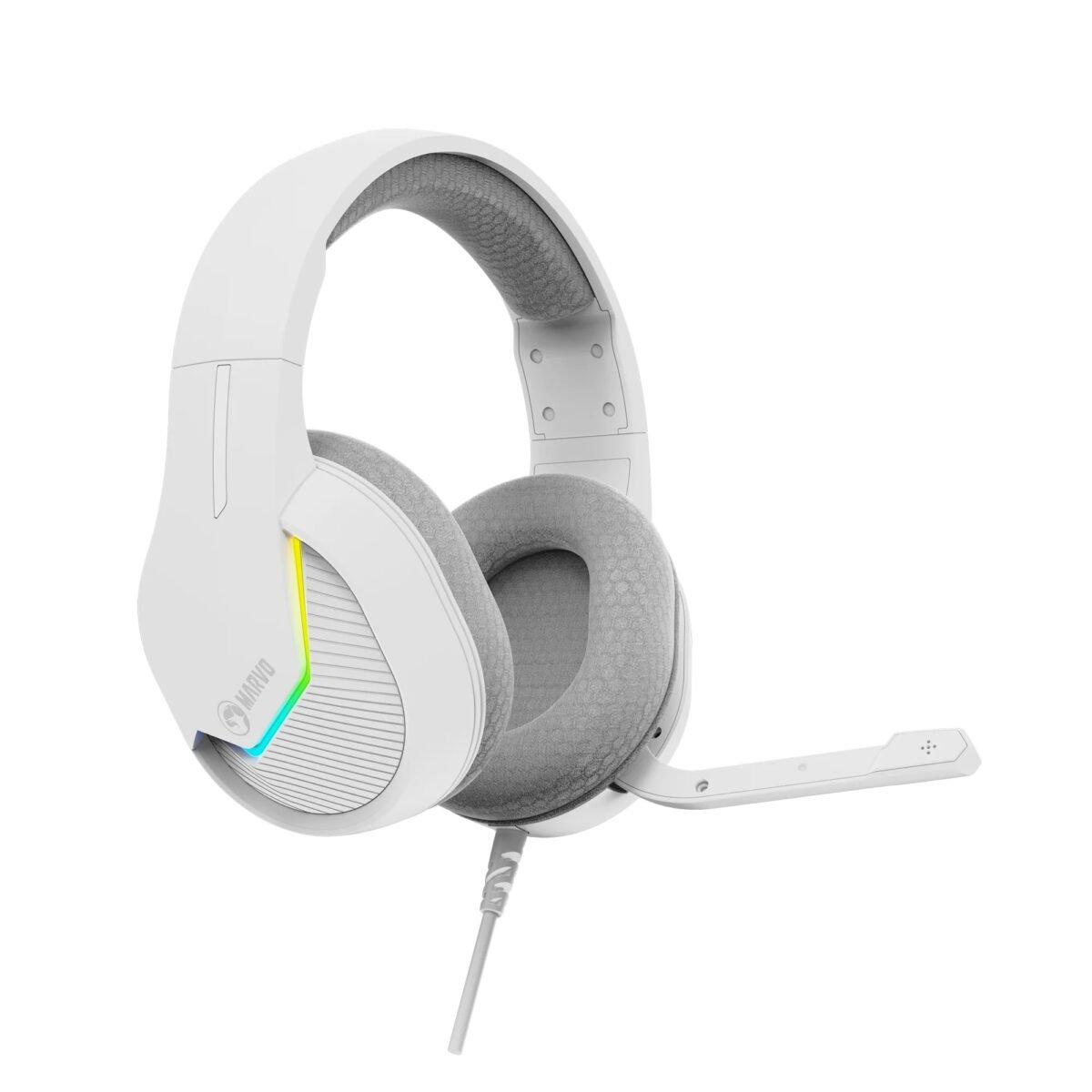 KUFJE GAMING MARVO H8618 WHITE - Image 1