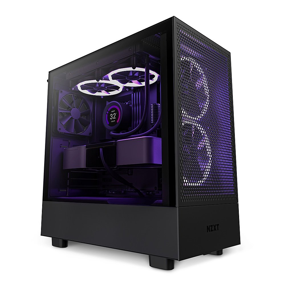 img_2954 PC BLD INTEL CORE i7 14700K GIGABYTE RTX 4070 12GB EAGLE 32GB DDR5/ 1TB SSD M.2 LIQUD COOLER NZXT 240 B760 CASE NZXT H5 FLOW RGB MATE BLACK - Image 1