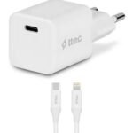 MBUSHES TELEFONI 20W USB-C/ LIGHTNING TTEC 2SCP01LB PD SMART CHARGER WHITE