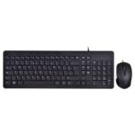 TASTIERE & MOUSE HP 150 BLACK