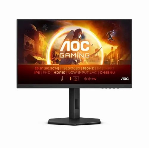 img_6498 MONITOR GAMING 27" AOC 27G4XE IPS FHD 180HZ BLACK - Image 1