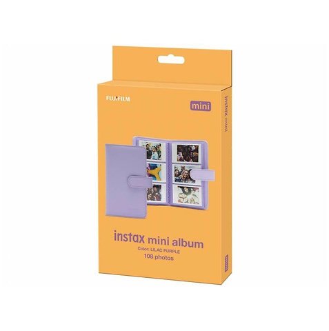 img_6524 MINI ALBUM FUJIFILM INSTAX LILAC PURPLE - Image 1