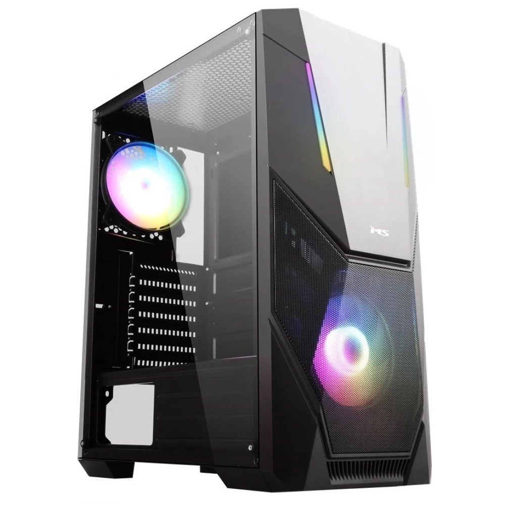 img_6763 PC GAMING MSG SP11191 RYZEN 7 5700X GEFORCE RTX4060 8GB 16GB/ 500GB SSD M.2 COOLER ARCTIC FREEZER 36 600W MS ARMOR V315 BLACK - Image 1