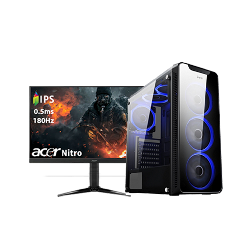 4-3 PC GAMING BUNDLE 1 DHE MONITOR ACER NITRO QG241Y 180Hz - Image 1