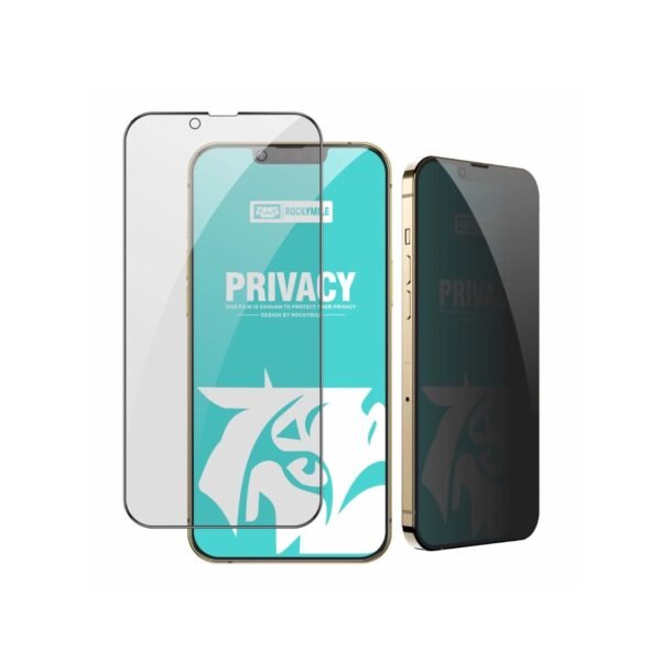 MBROJTESE PER EKRAN PRIVACY PER IPHONE 16 PRO MAX  ROCKYMILE ALUMINLIUM