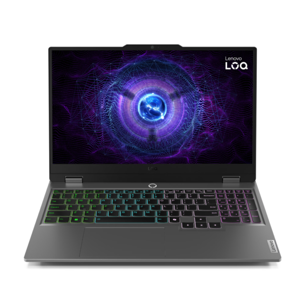 LAPTOP GAMING 15.6" LENOVO LOQ 15ARP9 AMD RYZEN 5 7235HS 12GB RAM DDR5 4800MHz/ 512GB SSD 4.0 M.2 GE FORCE RTX3050 6GB IPS 144Hz 300 nits FHD 4 cell LUNA GRAY