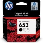NGJYRE PER PRINTER HP INK CATRIDGE 653 BLACK