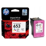 NGJYRE PER PRINTER HP INK CATRIDGE 653 TRI COLOR