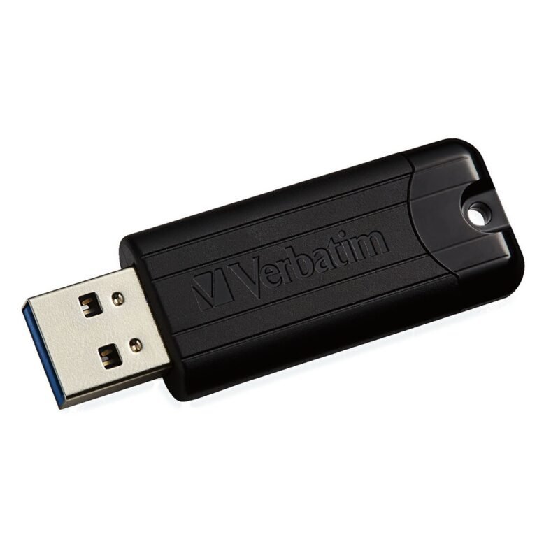 USB 256GB 3.0 VERBATIM PINSTRIPE 2304 BLACK thumbnail 2