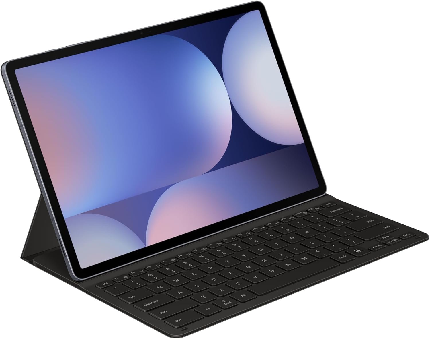 img_6977-2 KEYBOARD & COVER PER TABLET SAMSUNG SLIM AI KEY ED-DX820 (S10+) BLACK - Image 1