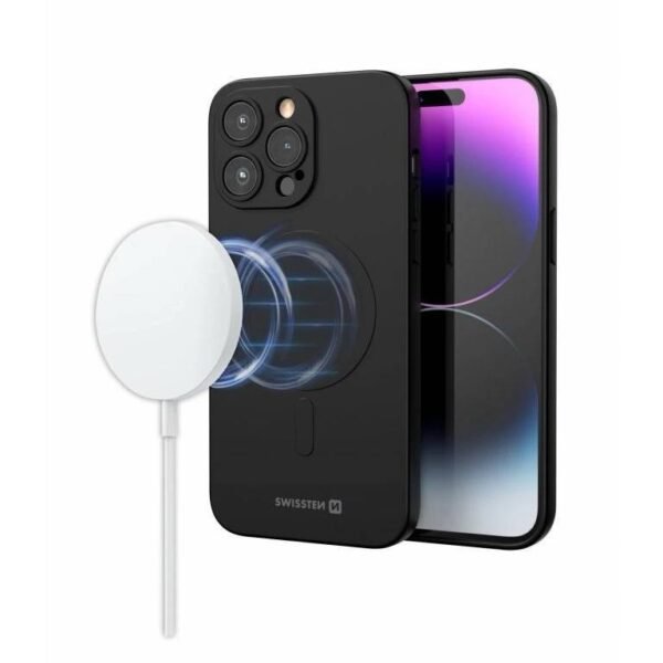 COVER PER IPHONE 16 PRO MAX SWISSTEN JOY MAGSTICK 35500124 BLACK