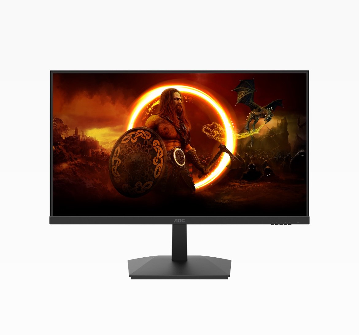 img_8890 MONITOR GAMING 24" FHD AOC 24G15N2 180Hz BLACK - Image 1