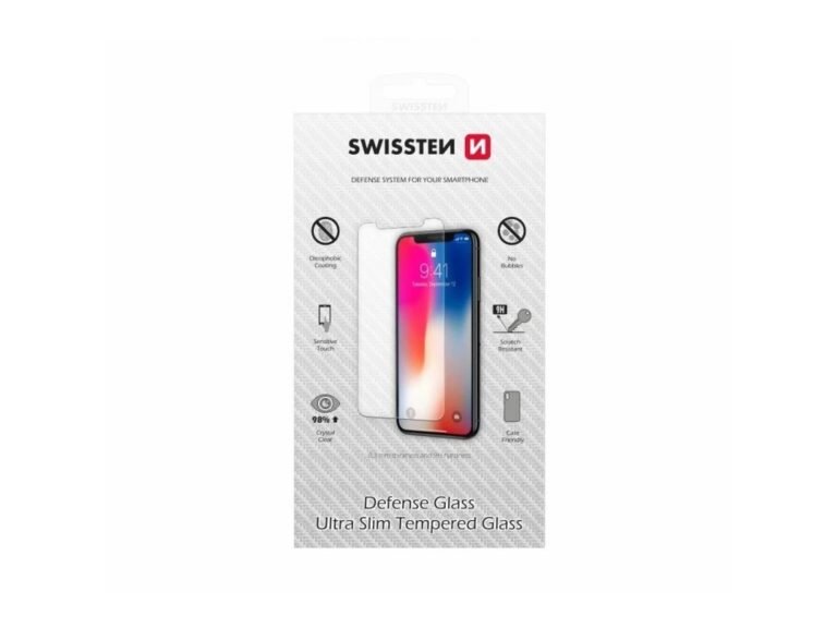 SCREAN PROTECTOR PER IPHONE 16 SWISSTEN TEMPERED GALSS FULL GLUE 54501864 BLACK
