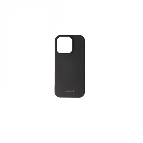 COVER PER IPHONE 16 PRO SWISSTEN SOFT JOY 34500383 BLACK